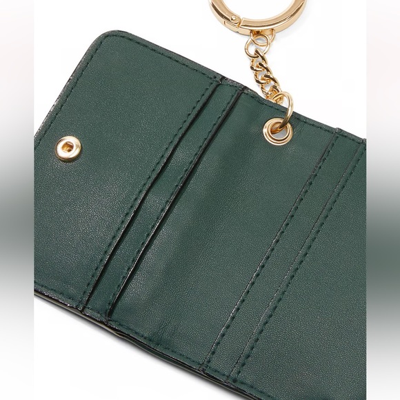 Victoria’s Secret Wallet Keyring quilted Card Case NWT NIP - Picture 4 of 5